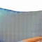 Baxton Studio Nicholson Modern Blue Fabric and Grey Metal with Brown Rattan 4-PC Outdoor Patio Lounge Set 183-11756-Zoro - alternate 2